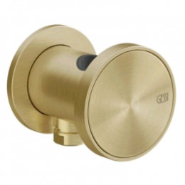 Шланговое подсоединение, Gessi, Origini, цвет-Brushed Brass PVD