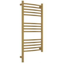 Полотенцесушитель, Сунержа, Богема 3.1, выгнутая, шгв 432*87*924, нижнее слева, МЭМ, цвет-латунь состаренная