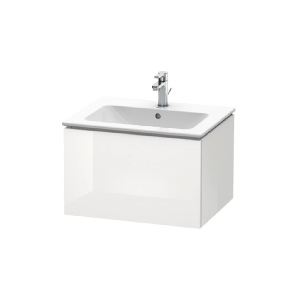 Тумба под раковину, Duravit, L-Cube, шгв 620*481*400, раковина-необходимо заказать, цвет-белый глянцевый
