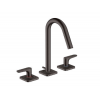 Смеситель для раковины, Hansgrohe, Axor Citterio M, цвет-шлифованный черный хром