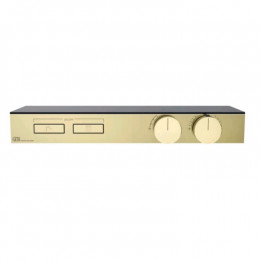Смеситель для душа, Gessi, HI-FI, на 2 потребителя, цвет-Brass PVD