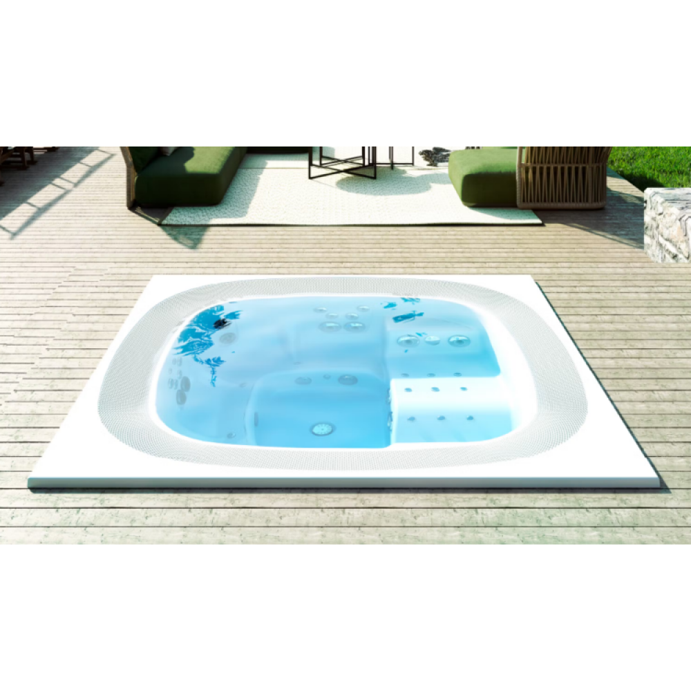 Бассейн, Jacuzzi, ENJOY PRO, шгв 2500*2500*980, цвет-Porcelain
