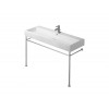 Консоль, Duravit, Vero Air, шгв 1125*425*715-780, цвет-хром