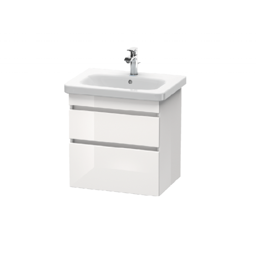 Тумба под раковину, Duravit, Durastyle, шгв 580*448*610, раковина-необходимо заказать, цвет-белый глянцевый