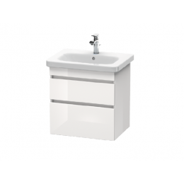 Тумба под раковину, Duravit, Durastyle, шгв 580*448*610, раковина-необходимо заказать, цвет-белый глянцевый