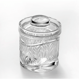 Контейнер с крышкой, 3SC, Savage, настольный, шгв 105*105*120, цвет-прозрачный