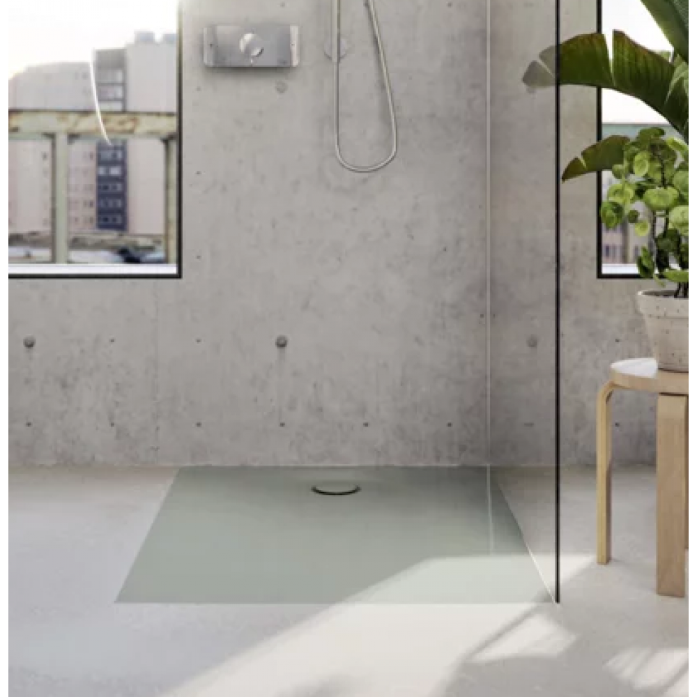 Душевой поддон, Bette, BetteUltra Space, шгв 900*900*15, BetteАнтислип Sense, минимальная опора для поддона, цвет-Salvia