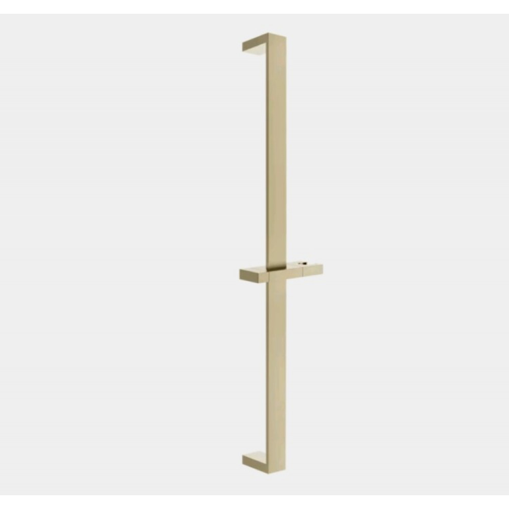 Штанга для душа, Gessi, Rettangolo shower, 615, цвет-латунь брашированная PVD(Brushed Brass PVD)