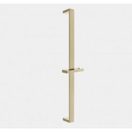 Штанга для душа, Gessi, Rettangolo shower, 615, цвет-латунь брашированная PVD(Brushed Brass PVD)
