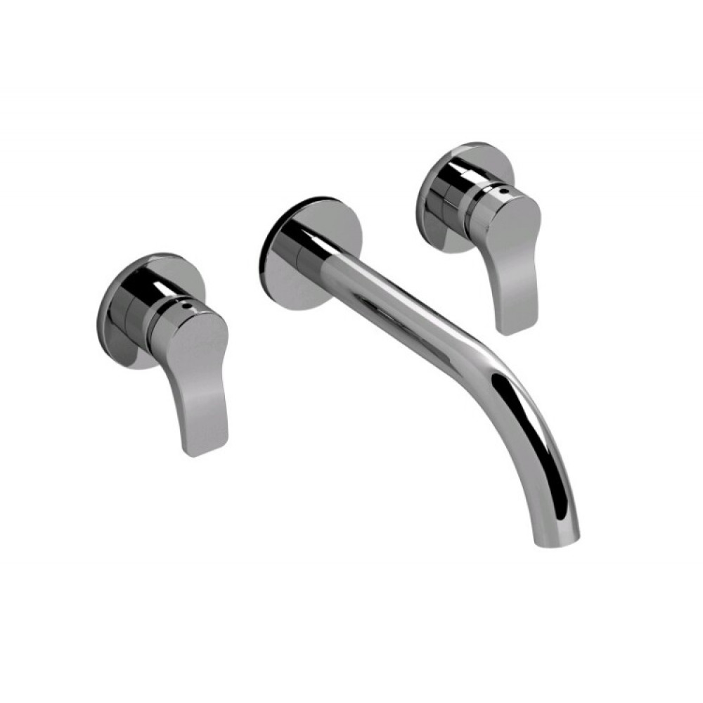 Смеситель для раковины, Fantini, AL/23 Lissoni, цвет-черный матовый