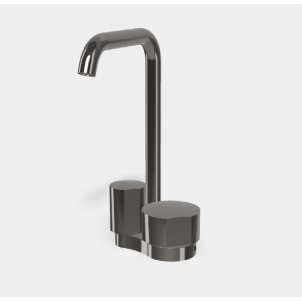 Смеситель для раковины, Fima Carlo Frattini, So, цвет-хром черный