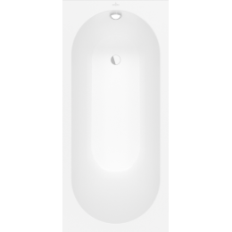 Ванна, Villeroy&Boch, Oberon, шгв 1600*750*450, цвет-камень белый (Stone White)