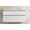 Тумба под раковину, Burg, Fiumo, шгв 1020*490*610, раковина-в комплекте, цвет-белый матовый/белый матовый
