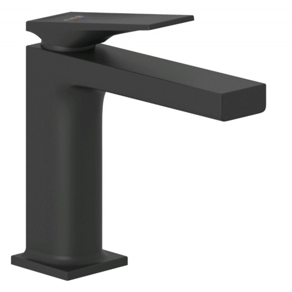 Смеситель для раковины, Kludi, DECUS, цвет-черный матовый (Matt Black, Nero Opaco)