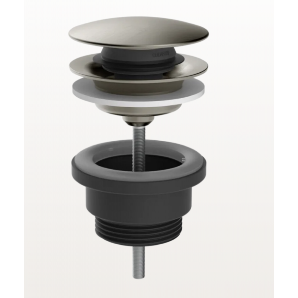 Донный клапан, Gessi, Technical Accessories, для раковин, 1 1/4", цвет-Steel Brushed