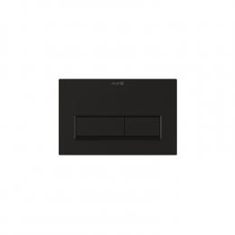 Клавиша смыва, Kludi, UNIFIX, для унитаза, шгв 244*9,3*160, подходит к Geberit Sigma, цвет-черный матовый