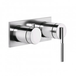 Смеситель для душа, Gessi, Ingranaggio, на 2 потребителя, цвет-хром