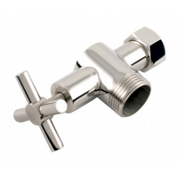 Вентиль, Сунержа, угловой, крест, шгв 63*123*60, НР G 1" / НГ G 3/4", цвет-чёрный матовый