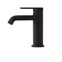 Смеситель для раковины, Fima Carlo Frattini, Snap, цвет-чёрный матовый