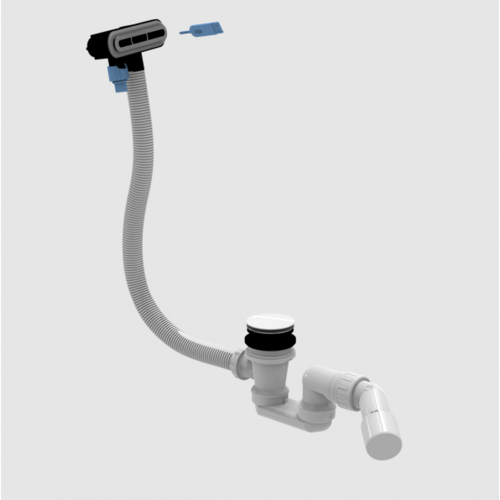 Слив-перелив, Villeroy&Boch, вид-для ванны, цвет-хром