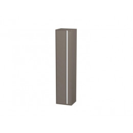 Шкаф-пенал, Duravit, Ketho, шгв 400*360*1800, петли-справа, цвет-базальт матовый