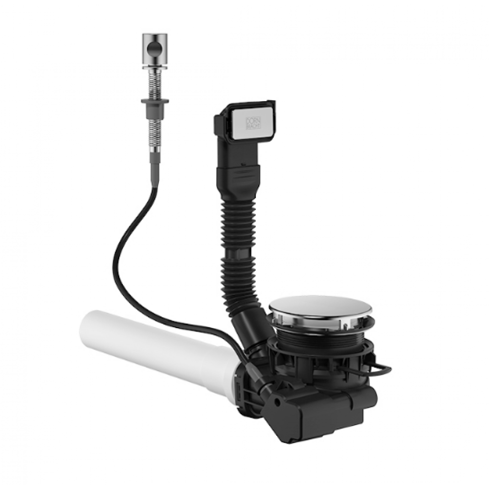 Слив-перелив, Dornbracht, для кухонных моек, длина троса, мм-237, цвет накладки-сталь