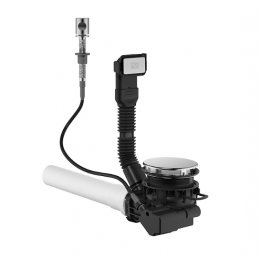 Слив-перелив, Dornbracht, для кухонных моек, длина троса, мм-237, цвет накладки-сталь