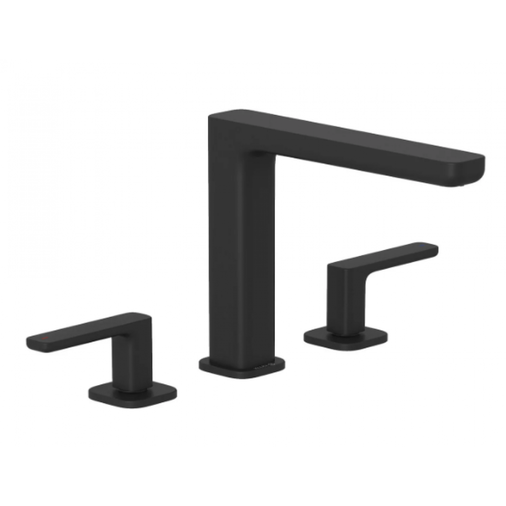 Смеситель для раковины, Kludi, Renon, цвет-черный матовый