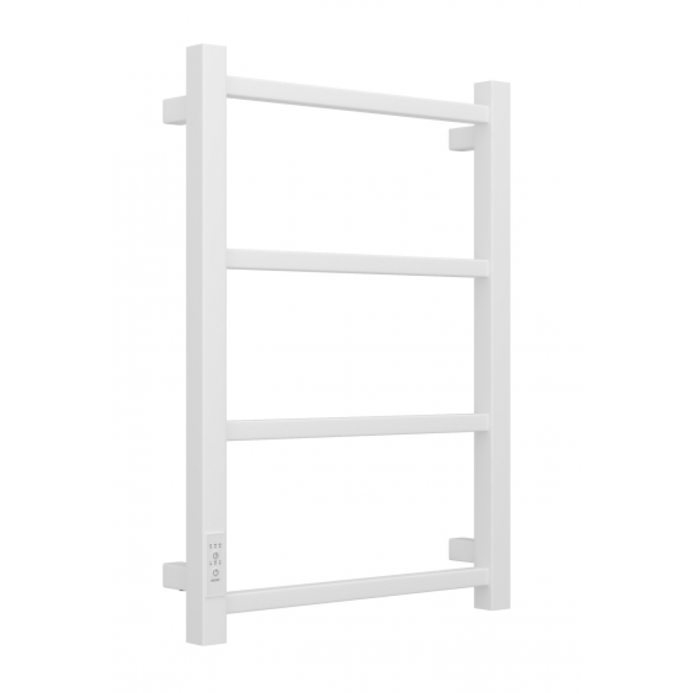Полотенцесушитель, Сунержа, Стилье Формат 26, шгв 430*74*600, нижнее слева, кабель, цвет-белый матовый