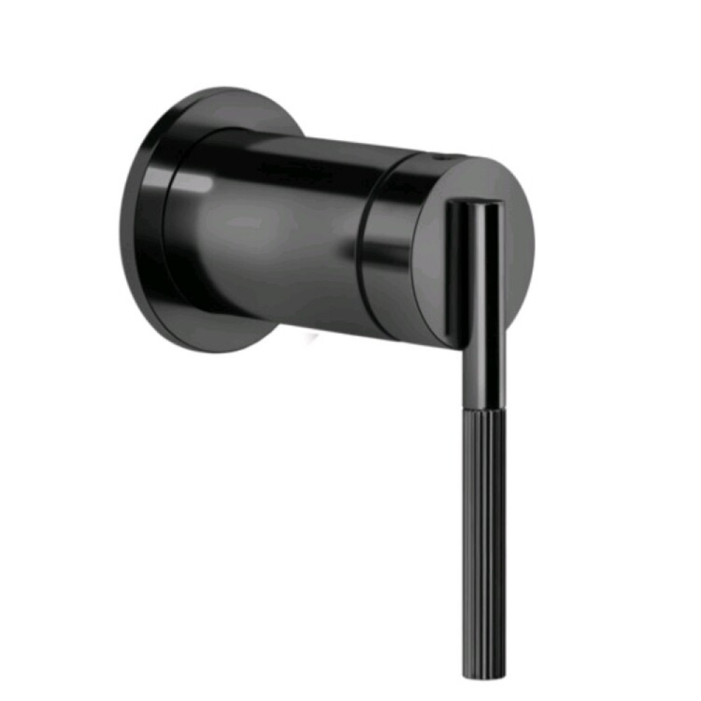 Смеситель для душа, Gessi, Ingranaggio, на 1 потребитель, цвет-Black Metal PVD