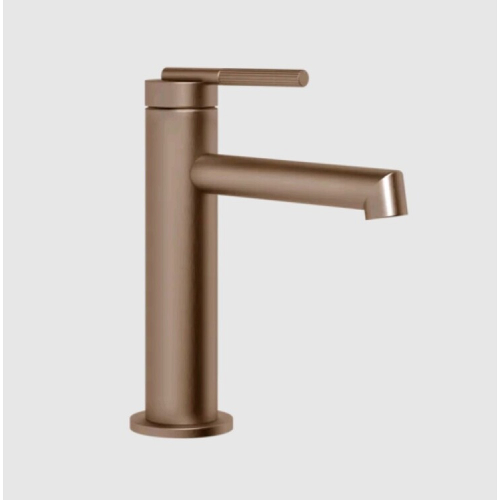 Смеситель для раковины, Gessi, Ingranaggio, цвет- Copper Brushed PVD