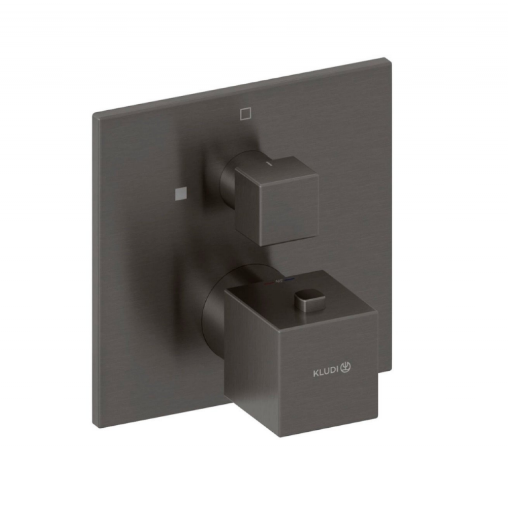 Смеситель для душа, Kludi, DECUS, на 1 потребитель, цвет-сталь оружейная