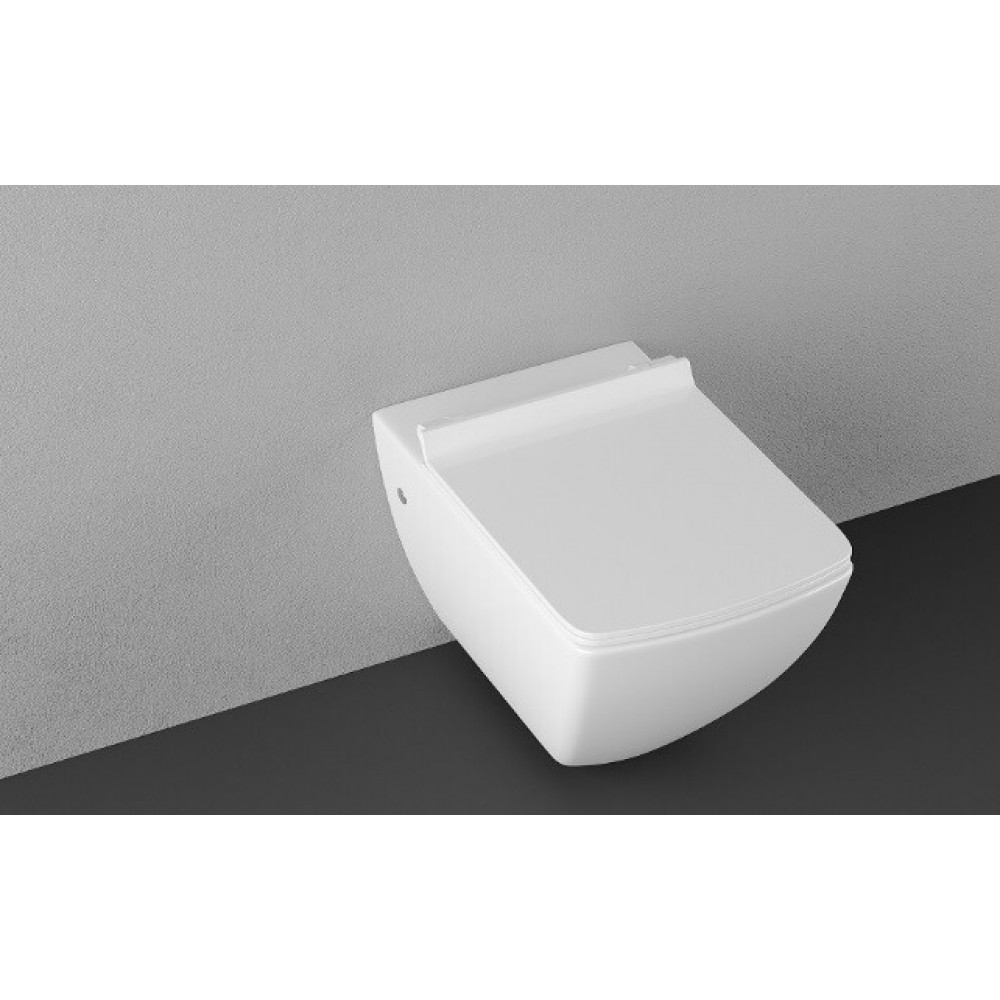 Унитаз + сиденье, ISVEA, Purita, подвесной, шгв 345*550*400, цвет-белый