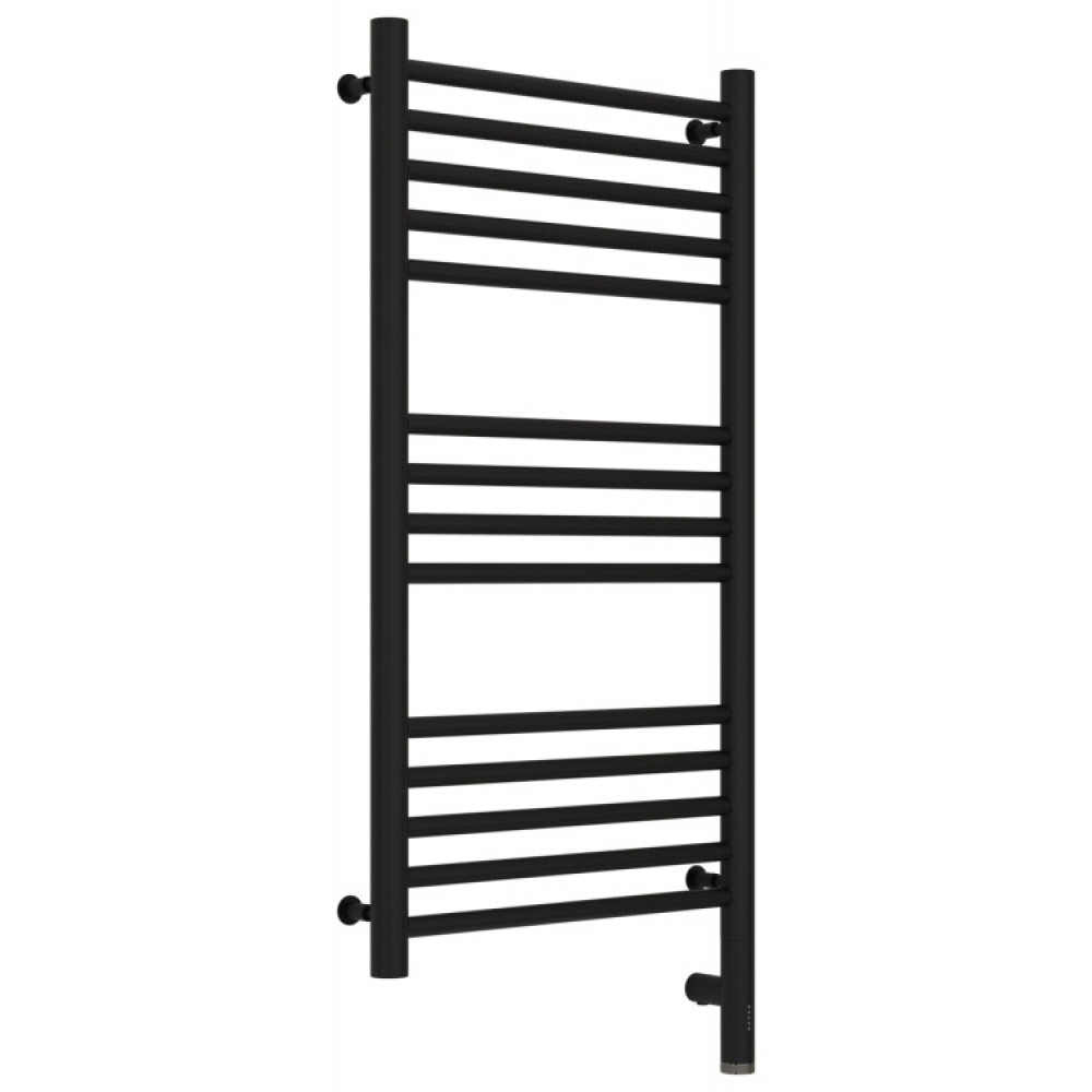 Полотенцесушитель, Сунержа, Богема 3.0, прямая, шгв 432*75*924, нижнее справа, МЭМ, цвет-черный матовый