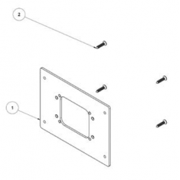 Комплект креплений, Almar, для изделия панели №1 (Товар заказной, возврату не подлежит)