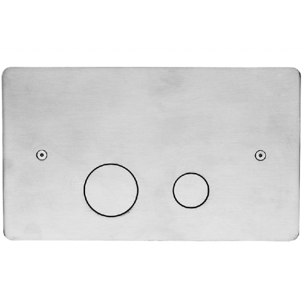 Клавиша смыва, Cisal, Xion, шв 250*160, цвет-Brushed Stainless Steel