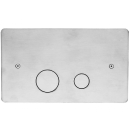 Клавиша смыва, Cisal, Xion, шв 250*160, цвет-Brushed Stainless Steel
