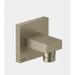 Шланговое подсоединение, Gessi, Rettangolo shower, цвет-Finox