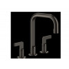 Смеситель для раковины, Gessi, Inciso, цвет-Black Metal Brushed PVD