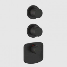 Смеситель для душа, Gessi, на 2 потребителя, цвет-Aged Bronze