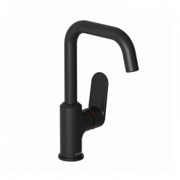 Смеситель для раковины, Kludi, X1, цвет-чёрный матовый