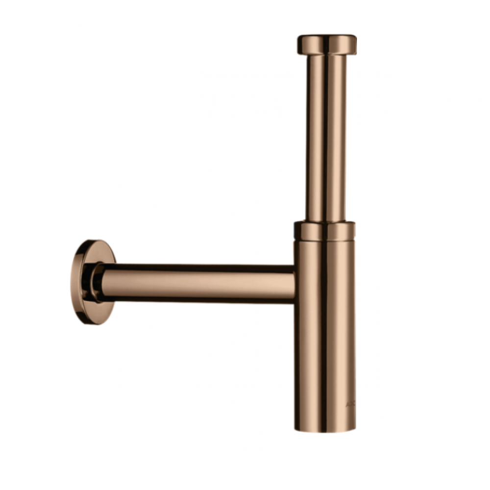 Сифон, Axor, Flowstar S, бутылочный, 1 1/4", цвет-полированное красное золото