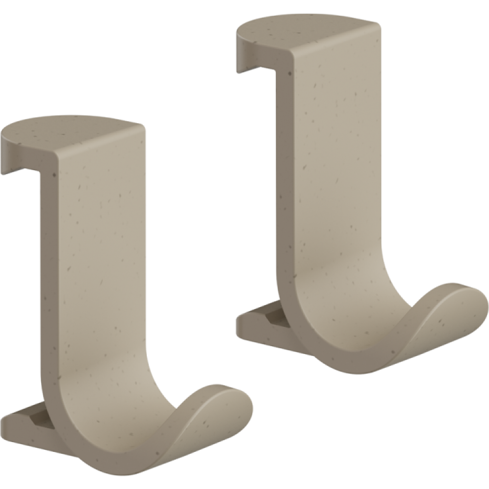 Крючок, Hansgrohe, WallStoris Planet Edition, шгв 18*32*39, в комплекте-2 шт, цвет-песок