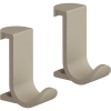 Крючок, Hansgrohe, WallStoris Planet Edition, шгв 18*32*39, в комплекте-2 шт, цвет-песок