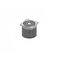 Дизайн-решетка, TECE, Drainpoint S, 110, цвет-нержавеющая сталь