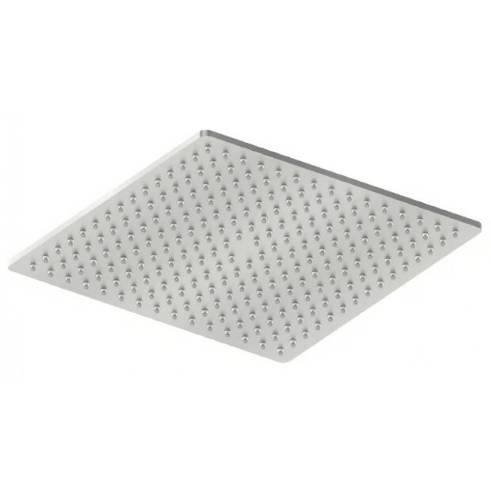 Верхний душ, Quadro design, 200*200, цвет-сталь брашированная