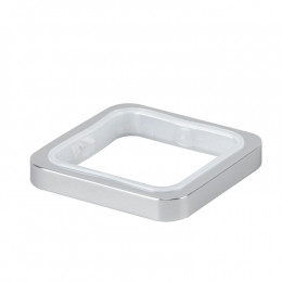 Держатель, Splendy, Inspiration S, шгв 76*76*12, настольный, для стакана или дозатора жидкого мыла, цвет-хром