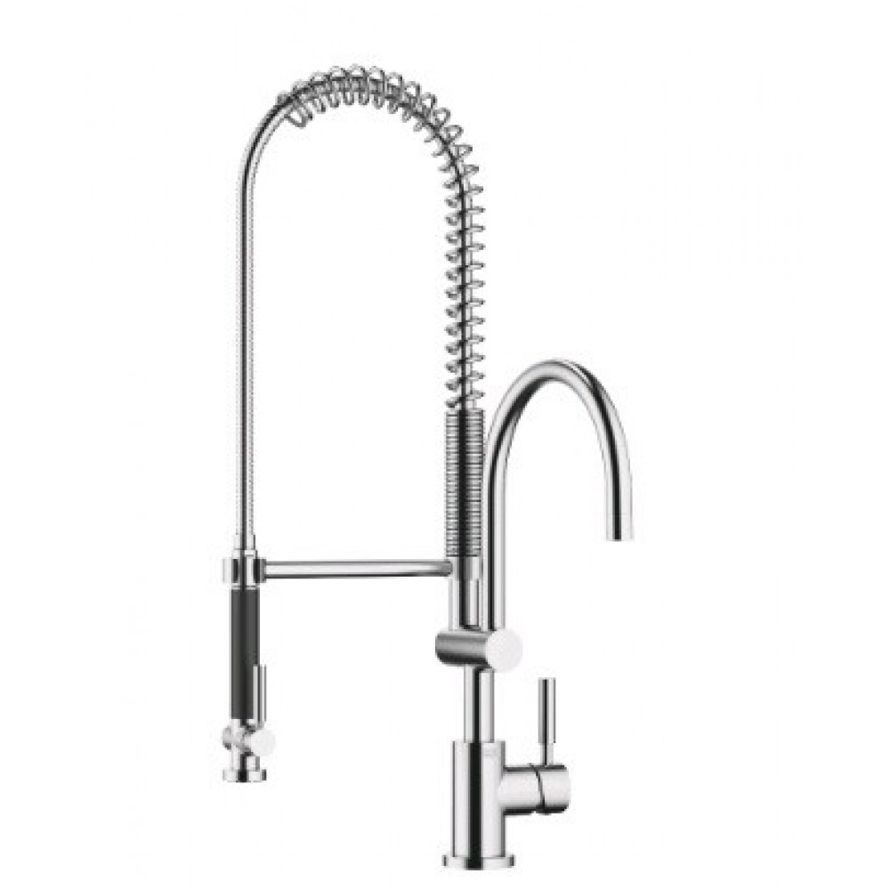 Смеситель для кухни, Dornbracht, Tara Classic, цвет-Dark Platinum сатинированная