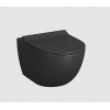 Унитаз, Vitra, Sento, подвесной, шгв 365*540*340, VitrA Hygiene, цвет-черный матовый, тип дефекта - царапины