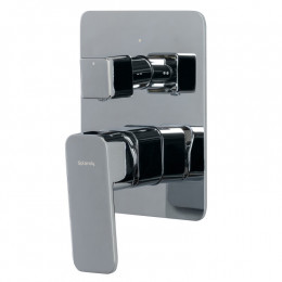 Смеситель для душа, Splendy, Self, на 2 потребителя, цвет-хром